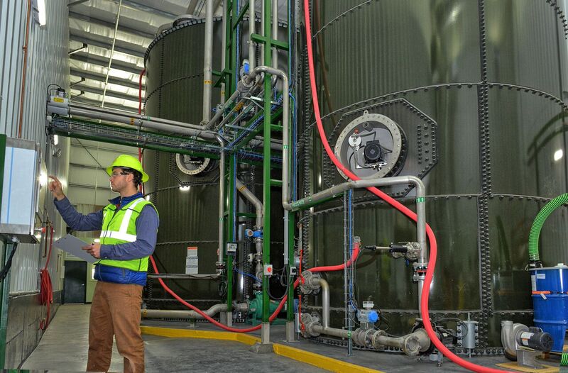 Tank Room at Waste Management CORe